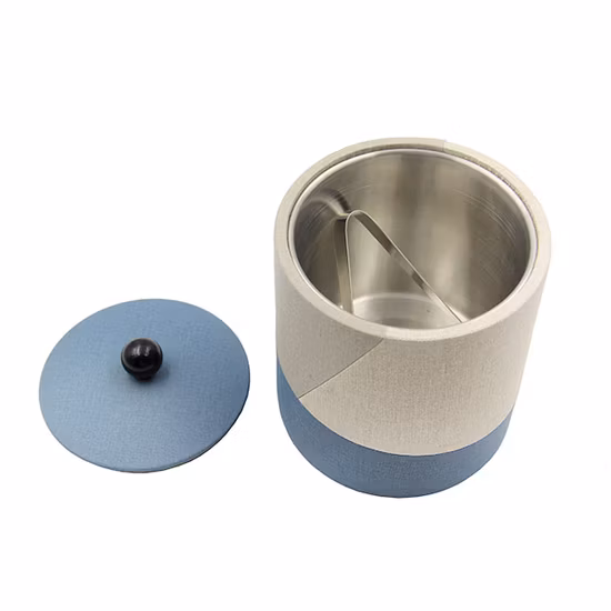 ステンレス鋼のアイスバケツ蓋付き二重断熱シャンパンアイスボックスコンテナ収納ボックス家庭用キッチンバレルレストランバーアクセサリー